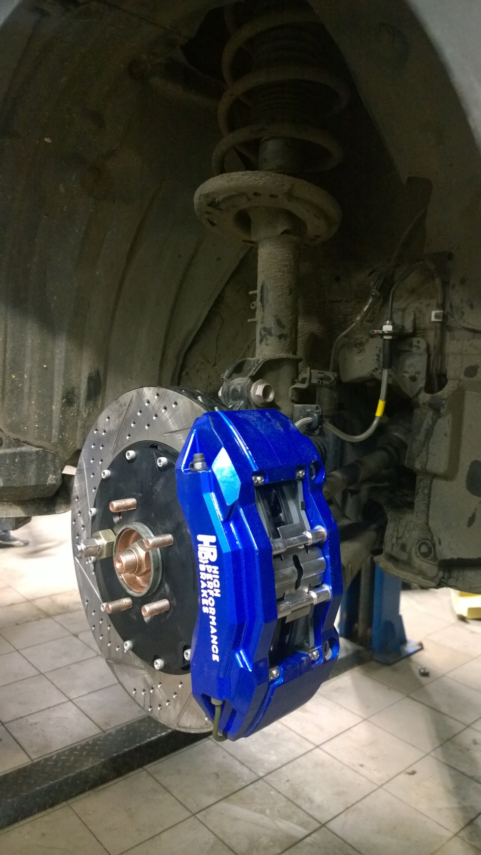 Mazda CX5 тормоза HPB на переднюю ось 356mm 6pot — HPBrakes на DRIVE2