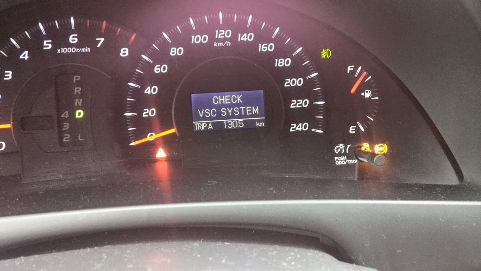 Check Vsc System Toyota Camry 2007 Xle Wow Blog