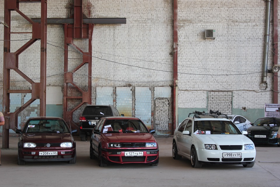 Volga Vag Holiday — Volkswagen Golf Mk4, 1,8 л, 2001 года встреча