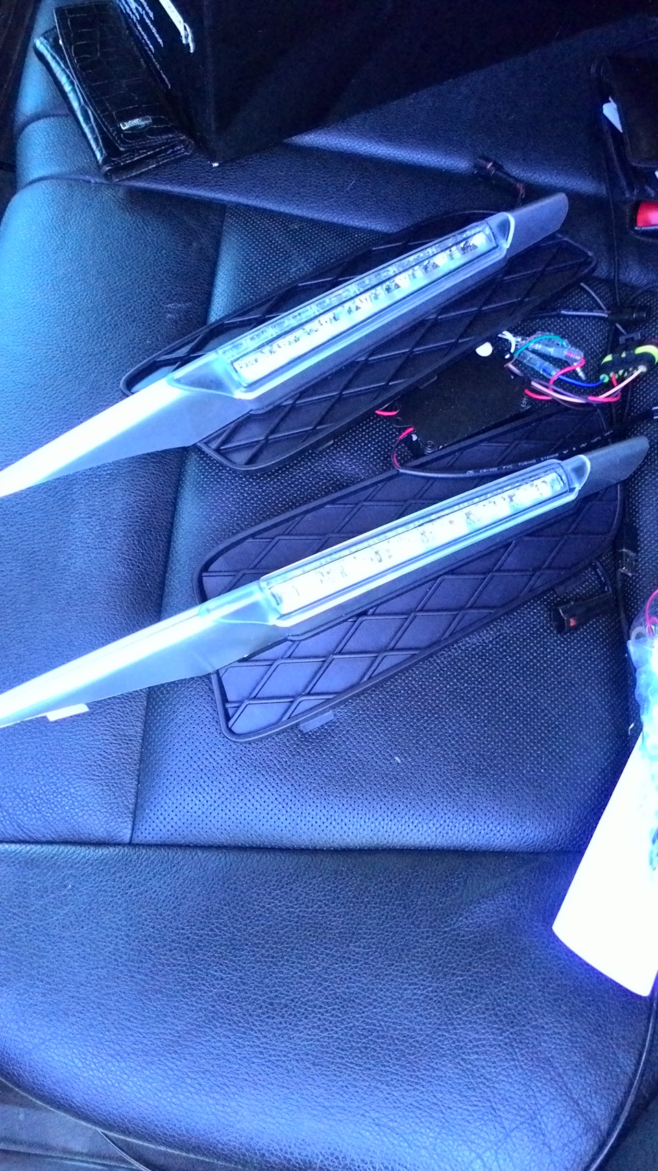 4 ангельские глазки… — BMW X5 (E70), 4,8 л, 2007 года электроника