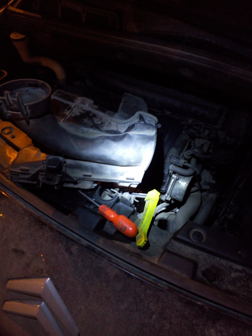 Бомжремонт engine management system faulty — Citroen C3 Picasso, 1,4 л