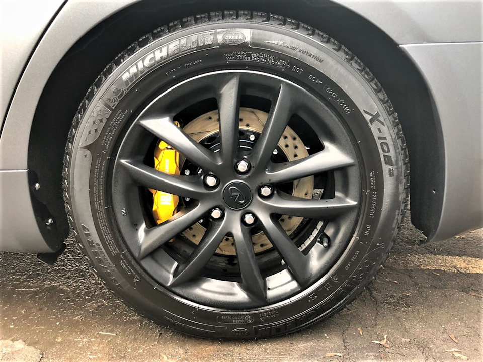 Полная замена тормозов на Infiniti G37 — HPBrakes на DRIVE2