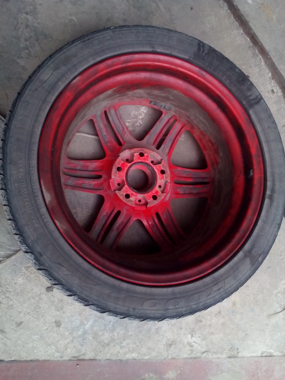 Замена задних амортизаторов на KYB (вынужденная) и правой