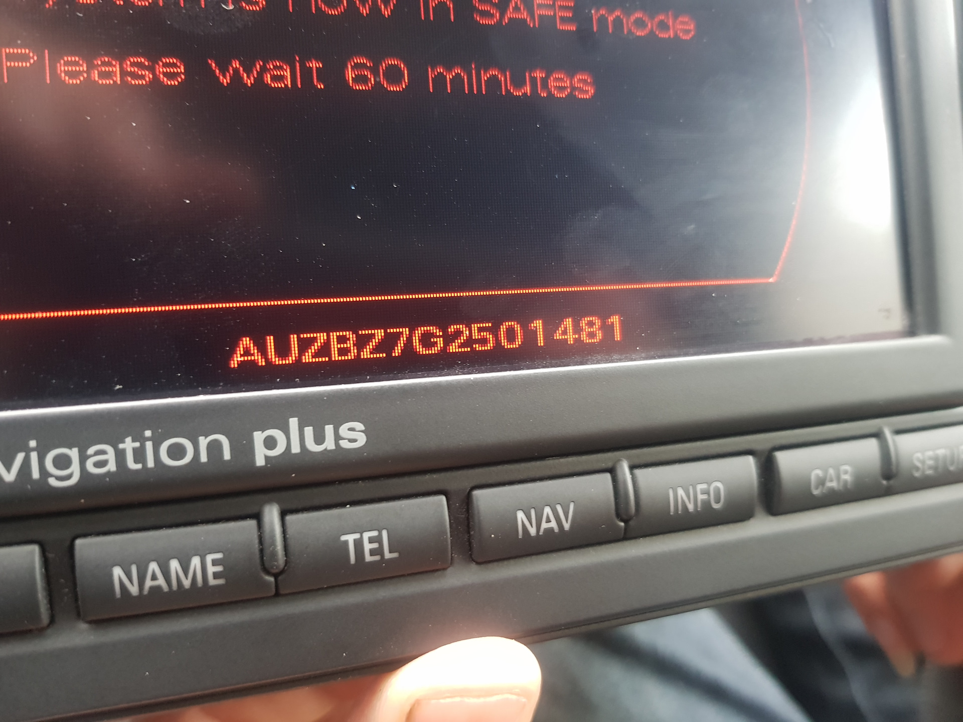 2004 Audi A4 Radio Safe Mode AUDI CAR