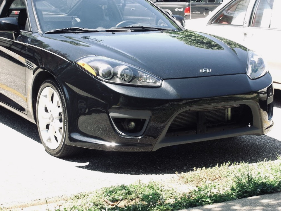 Передний бампер Hana Motors — Hyundai Coupe (GK), 2 л, 2008 года