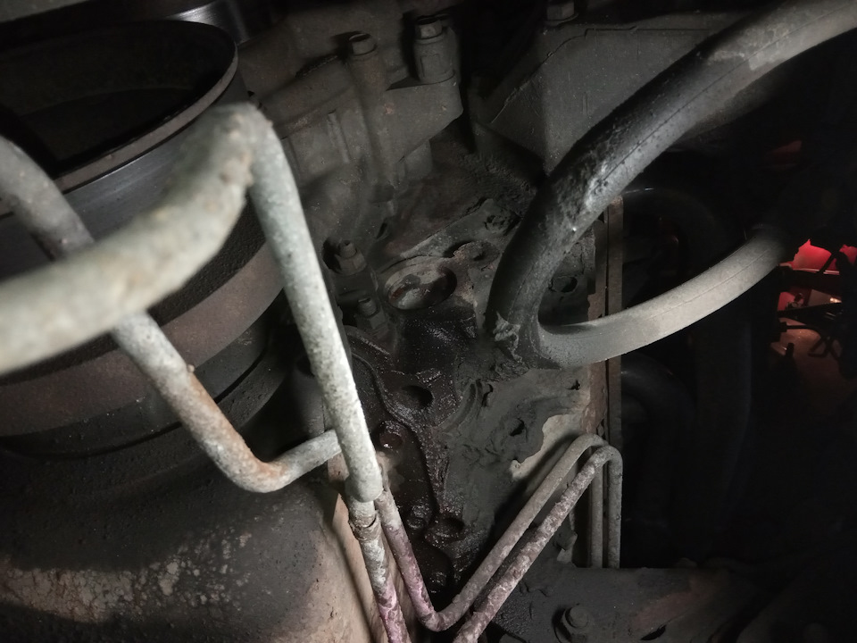 Замена очередного Freeze plug — Dodge Dakota (2G), 5,2 л, 1997 года