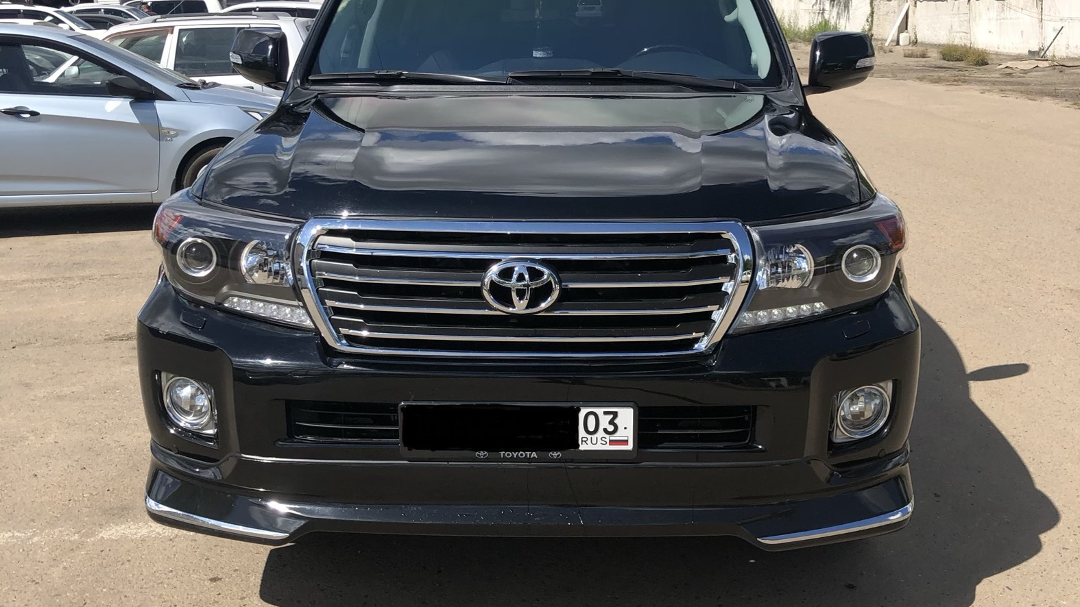 Toyota Land Cruiser 200 4.7 бензиновый 2007 «Black Bison 03» TLC 200
