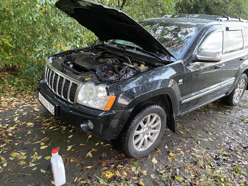 Обрыв верхнего патрубка — Jeep Grand Cherokee (WK), 5,7 л, 2006 года поломка DRIVE2