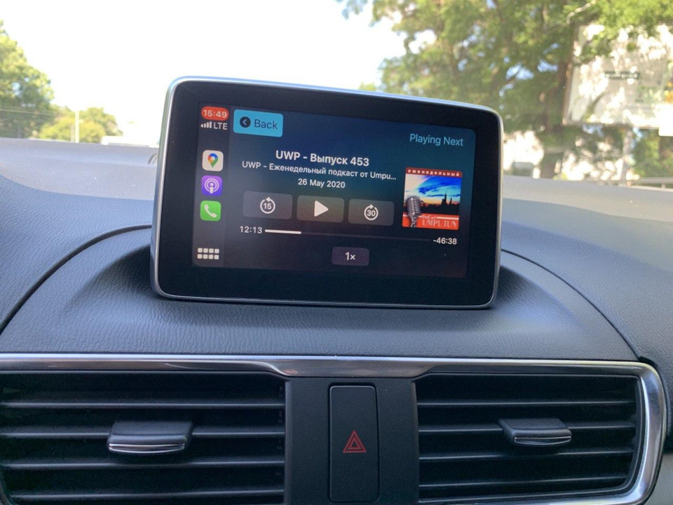 Apple CarPlay — Mazda 3 (3G) BM, 2,5 л, 2016 года аксессуары DRIVE2