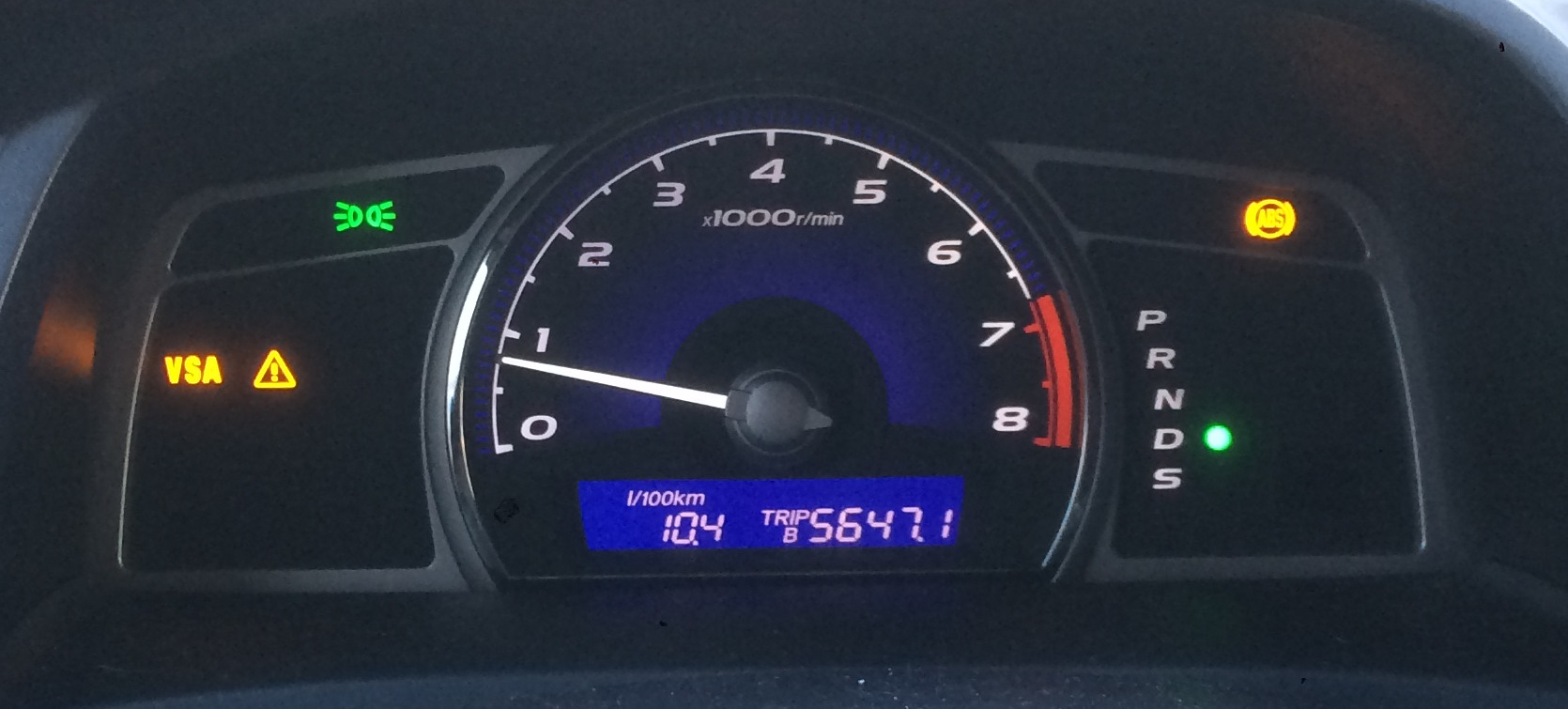 2013 honda civic check vsa system and power steering