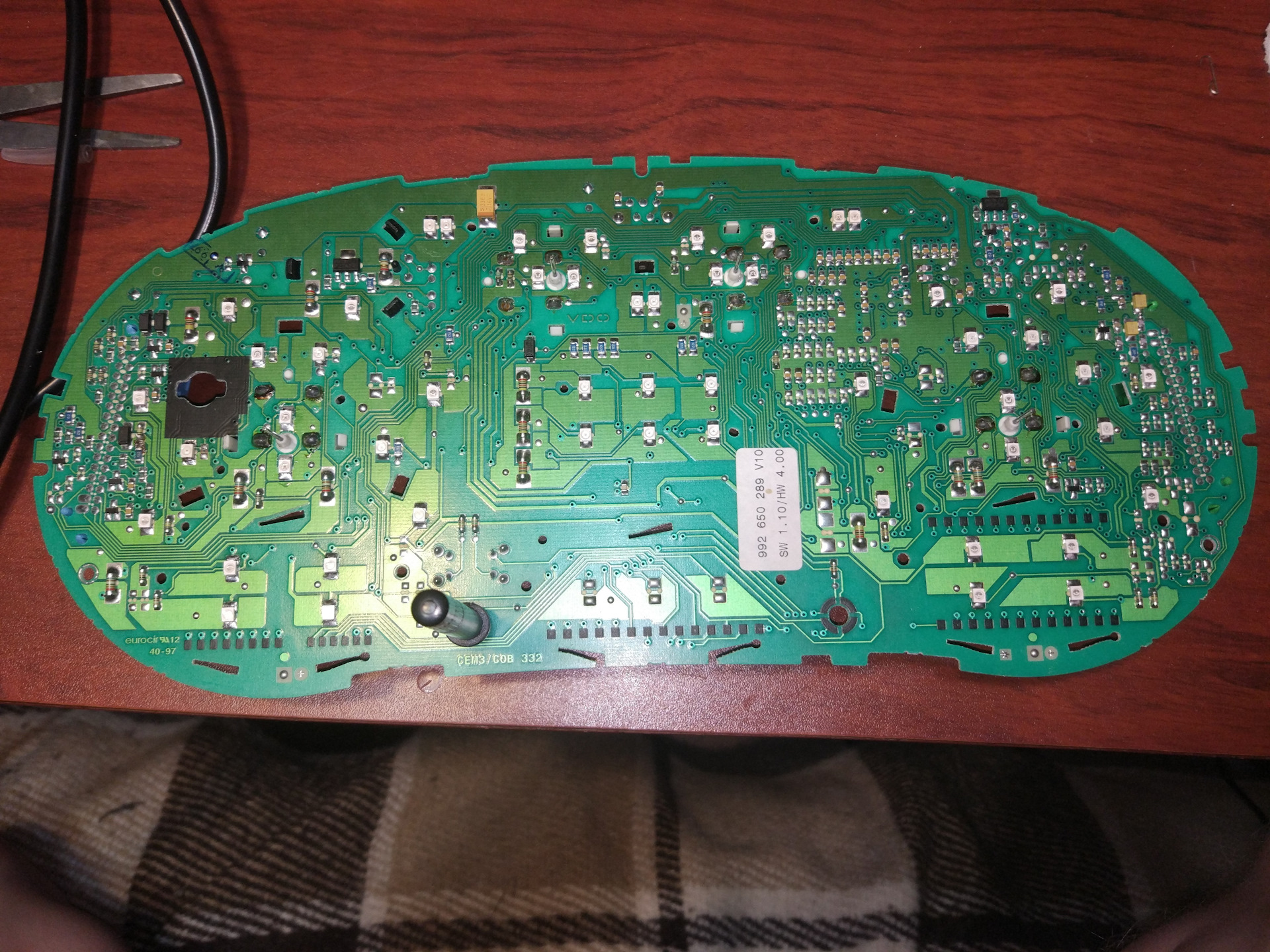 Восстановление системы безопасности в машине. Часть 2 Лампочка airbag