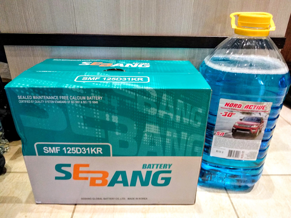 Новый аккумулятор на Rexton — SsangYong Rexton (1G), 2,3 л, 2007 года