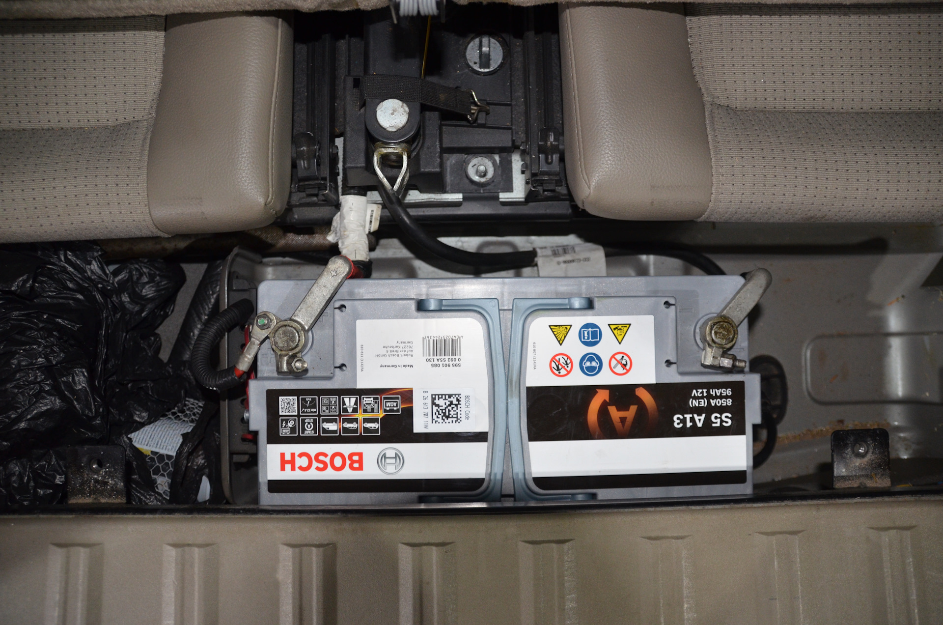 Volvo battery location