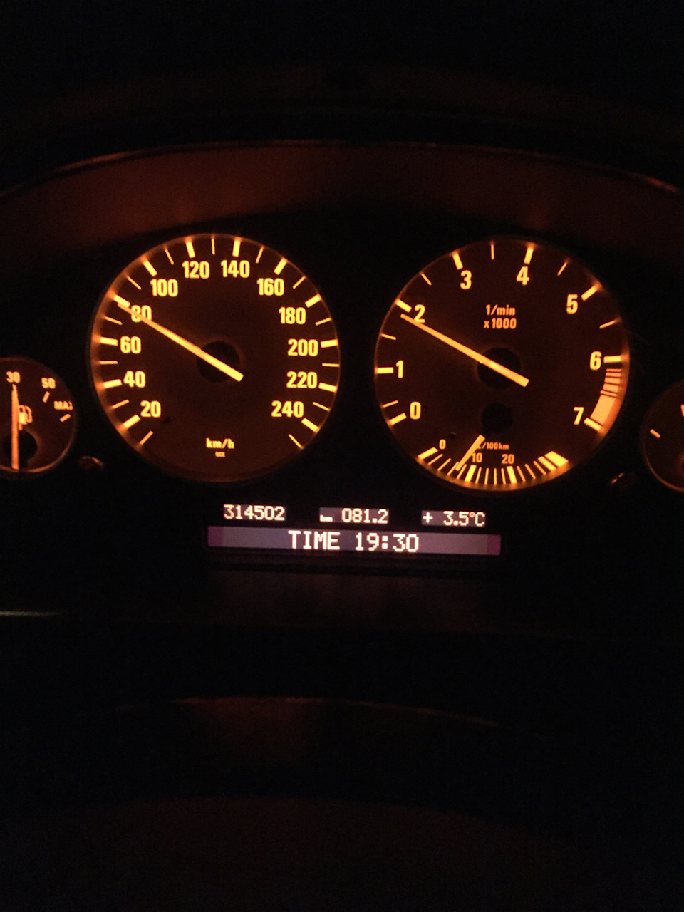 замена шлейфа в приборке — BMW 5 series (E39), 3 л, 2001 года просто