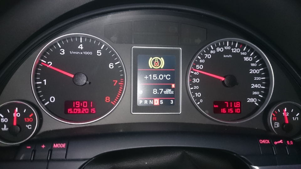 Oil Pressure — Audi A4 (B7), 2 л, 2007 года поломка DRIVE2