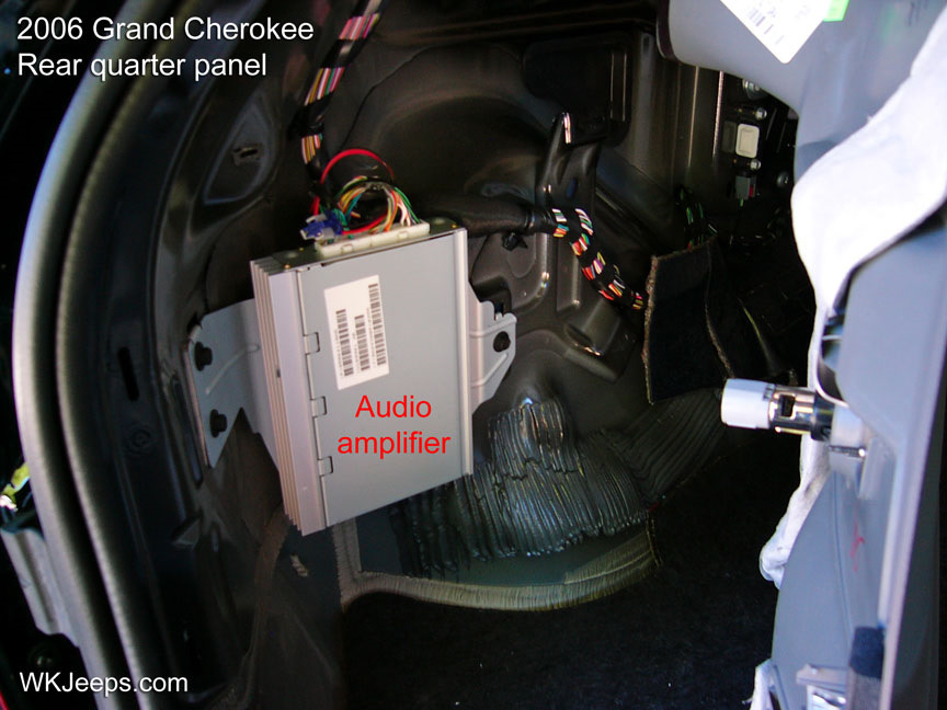 2008 jeep grand cherokee boston acoustics amplifier