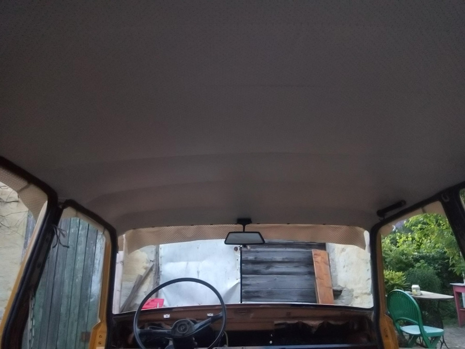 Roof carpet — Lada 2101, 1,3 л, 1979 года своими руками DRIVE2