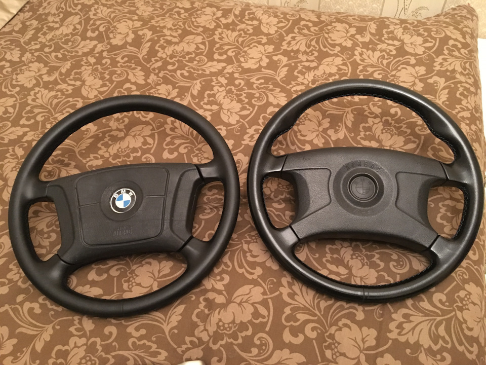 Steering wheel — BMW 5 series (E34), 4 л, 1994 года стайлинг DRIVE2