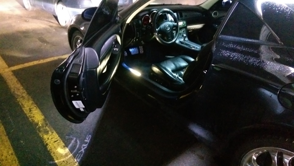 Mod 30 Lexus Door Sill LED — Lexus SC (430), 4,3 л., 2002 года