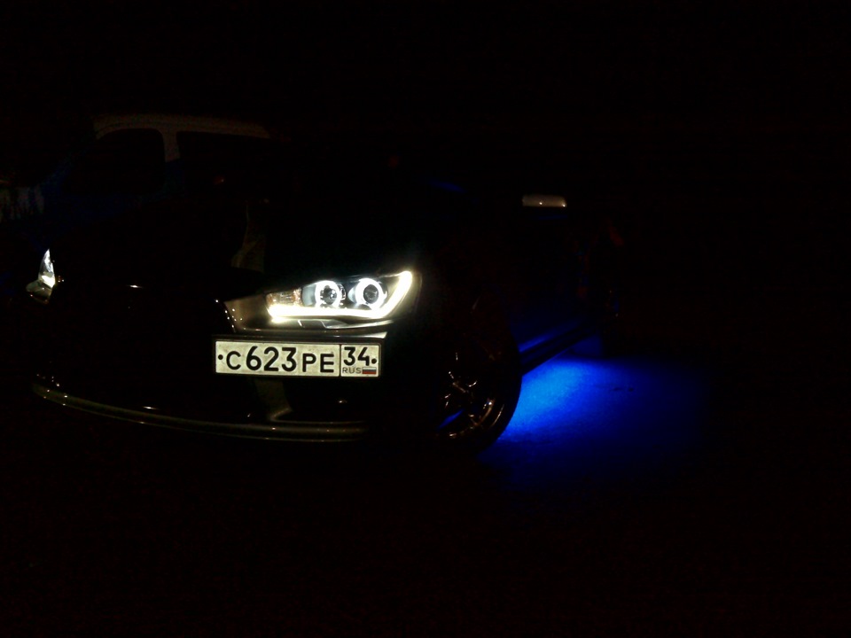 Audi Style R8 — Mitsubishi Lancer X, 1,8 л., 2007 года тюнинг DRIVE2