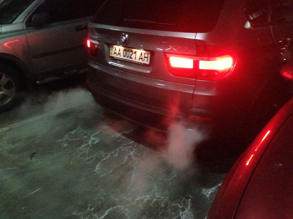 Еще 1н визит на сервис(катализаторы) — BMW X5 (E70), 4,8 л, 2008 года