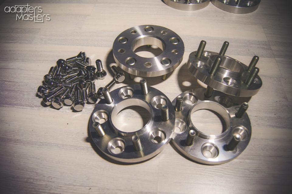 Примеры наших работ. Колесные проставки и адаптеры — Adapters Masters