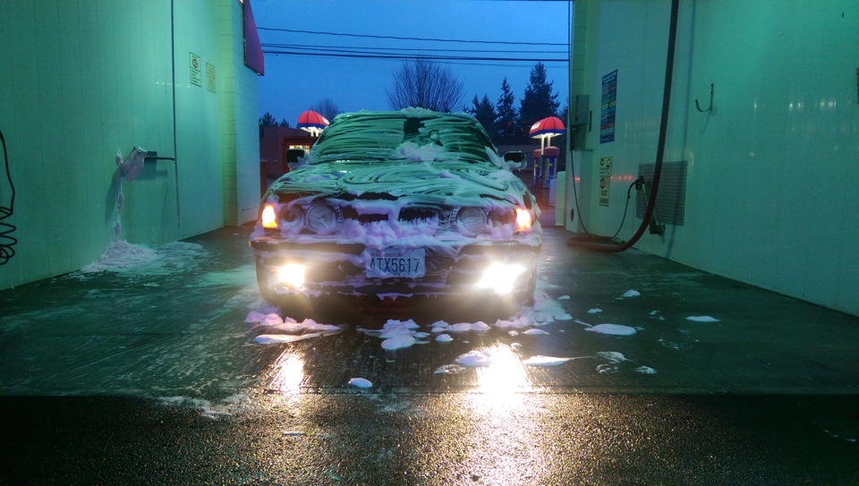 Любишь кататься, люби и саночки помыть — BMW 5 series (E34), 2,5 л