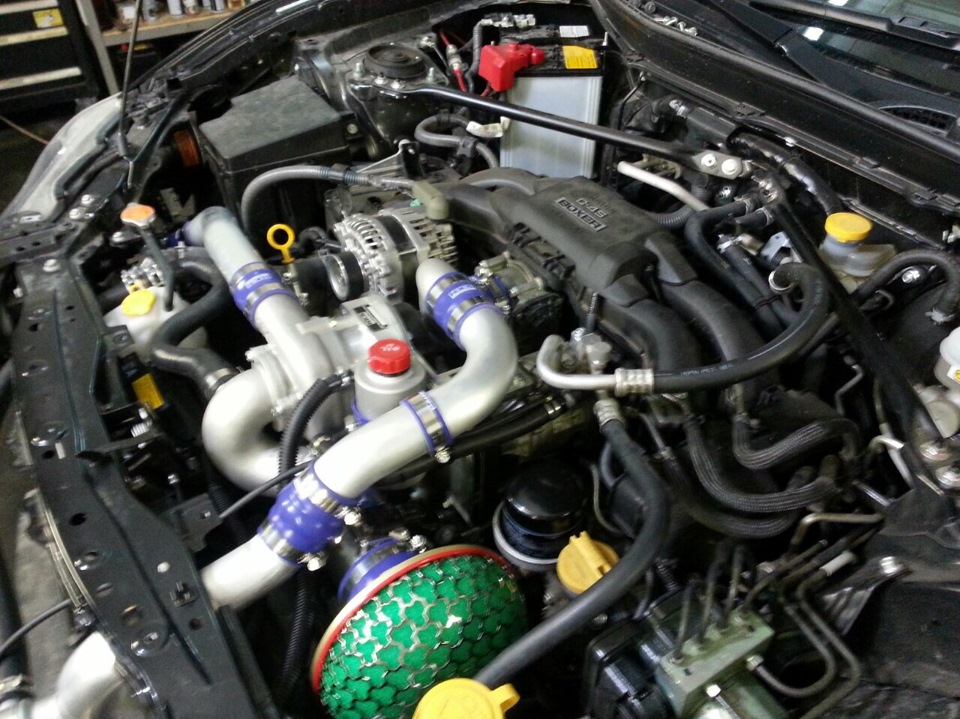 Установка HKS GT Supercharger Kit на Toyota GT86 — Subaru Impreza WRX