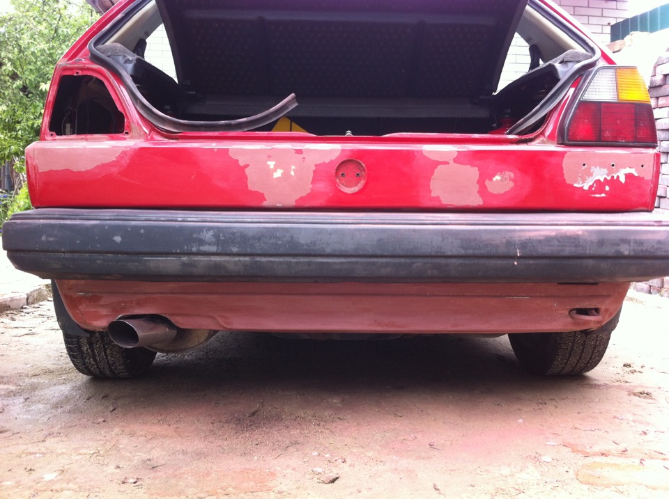 Уберем немного косяков — Volkswagen Golf Mk2, 1,6 л, 1988 года своими