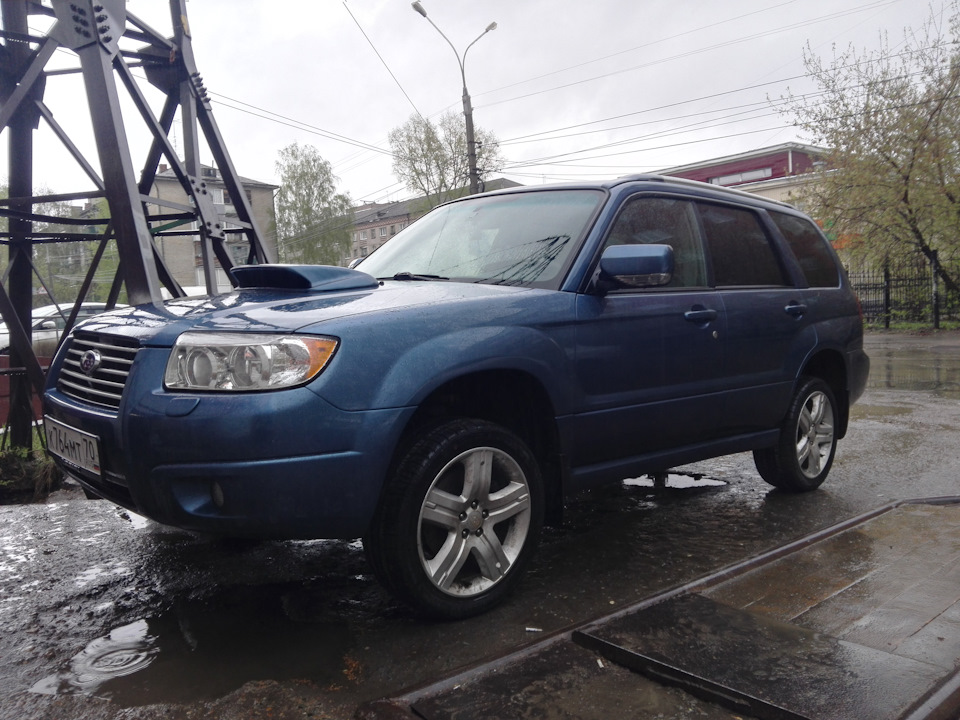Kumho Ecsta SPT KU39 94Y XL — Subaru Forester (SG), 2,5 л., 2006 года