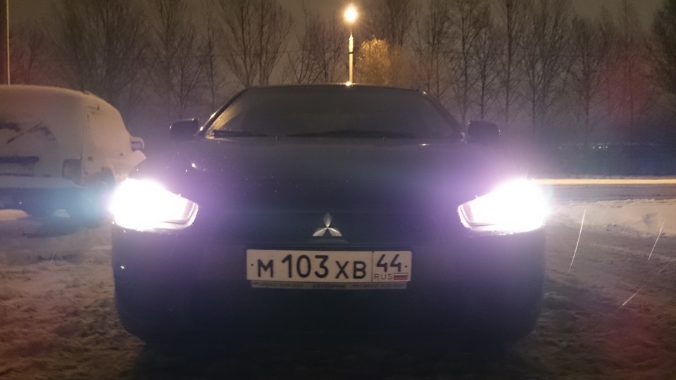 Mitsubishi Lancer X 1.5 бензиновый 2008 X Black на DRIVE2