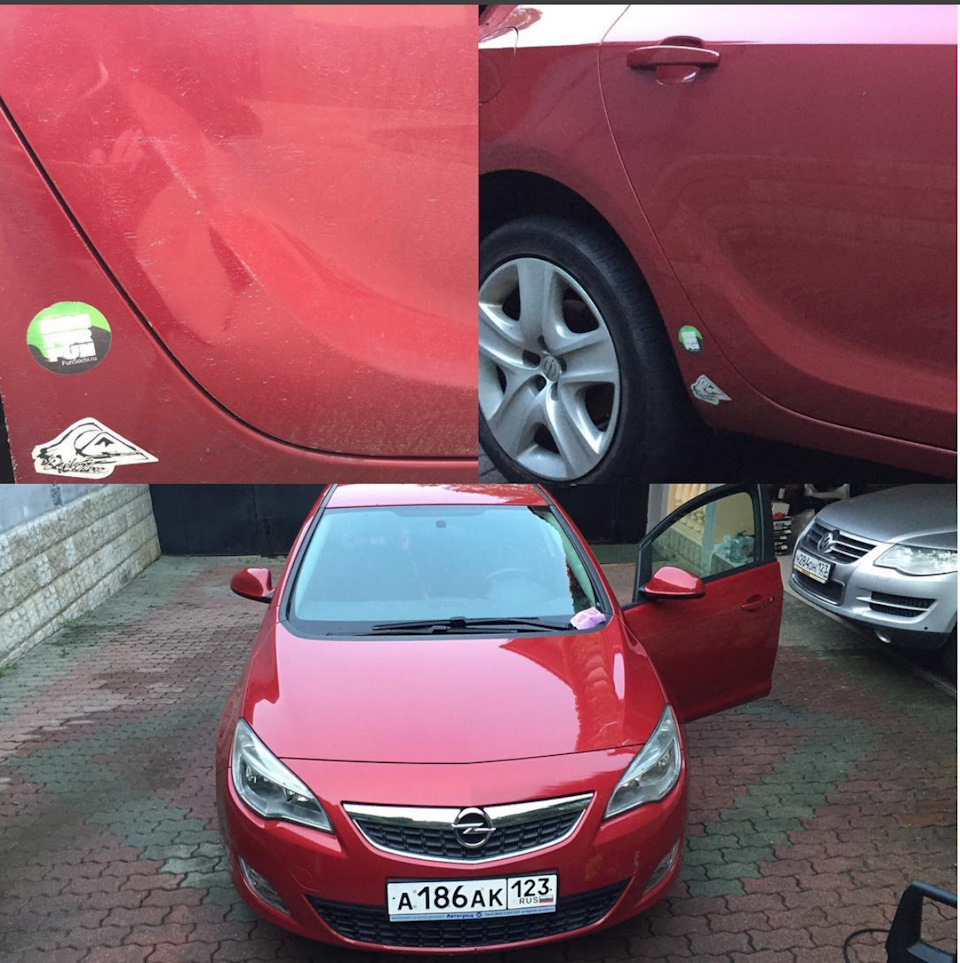 Ремонт двери своими силами) — Opel Astra J, 1,6 л, 2011 года кузовной