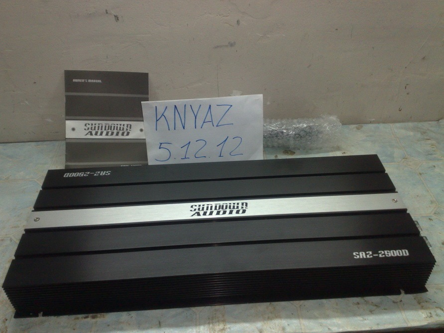 Продам усь SUNDOWN AUDIO SAZ2500D. 23тыс. руб. — Сообщество «Автозвук