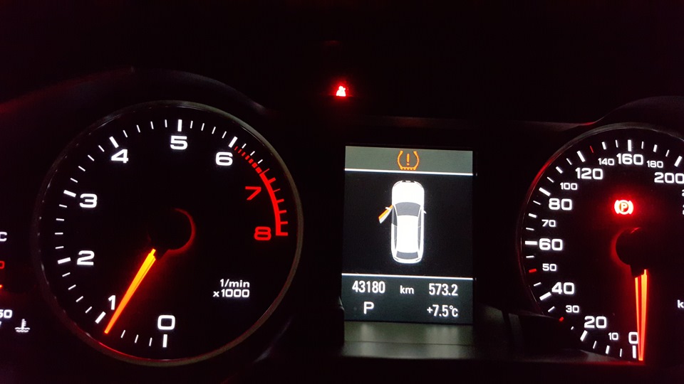 Parking brake malfunction audi a4 b8 ошибка фото