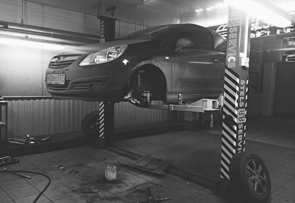 Ремонт. — Opel Corsa D, 1,2 л, 2007 года визит на сервис DRIVE2