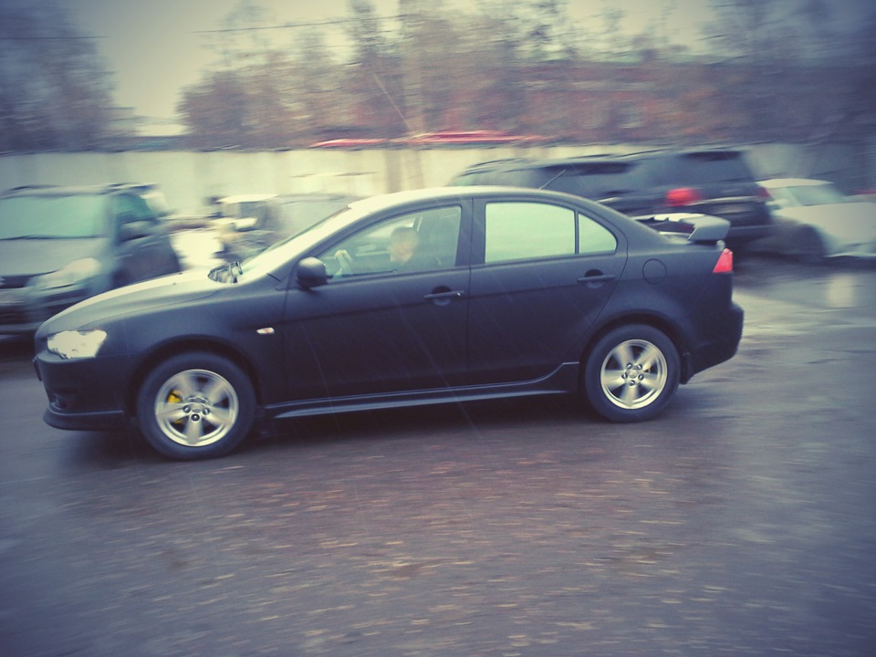 Mitsubishi Lancer X Black Matt — PremiumCaste на DRIVE2