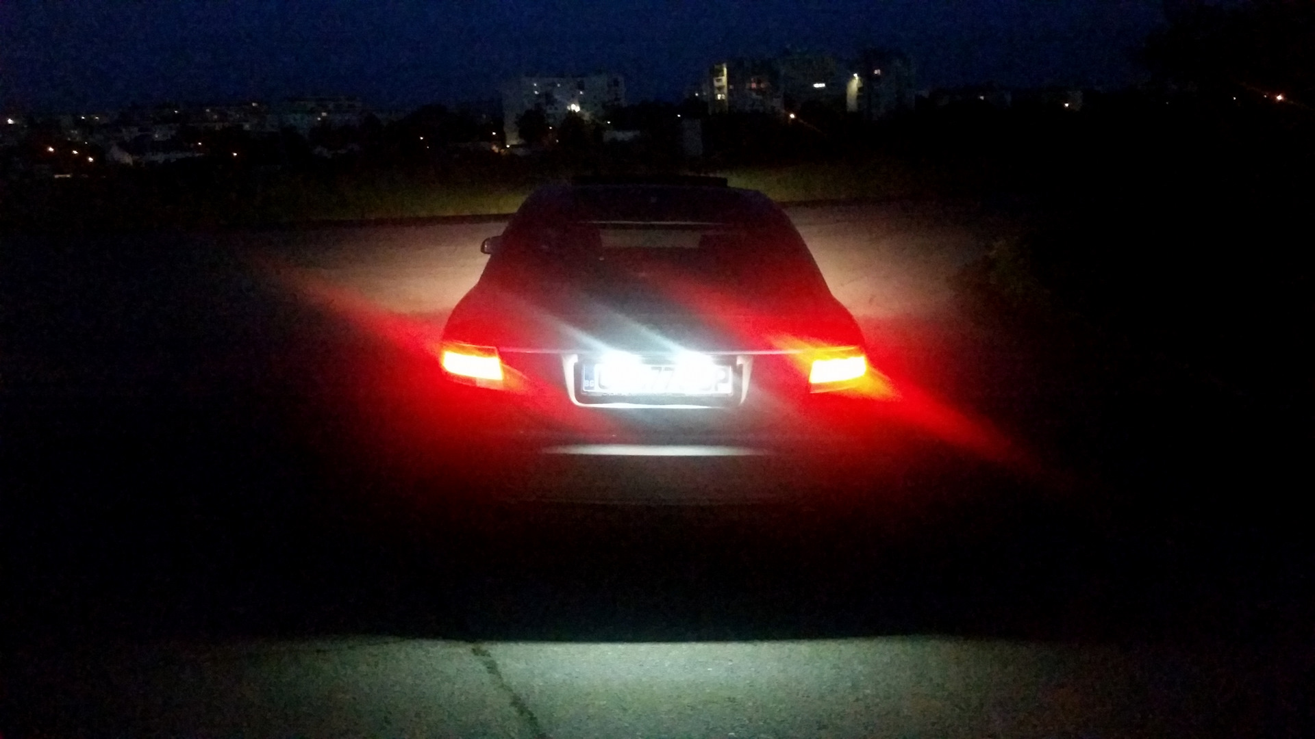 Number License Plate Light — Audi A6 (C6), 3 л, 2007 года запчасти