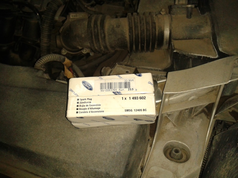 Check engine — Ford Focus Sedan II, 1,6 л, 2007 года | визит на сервис