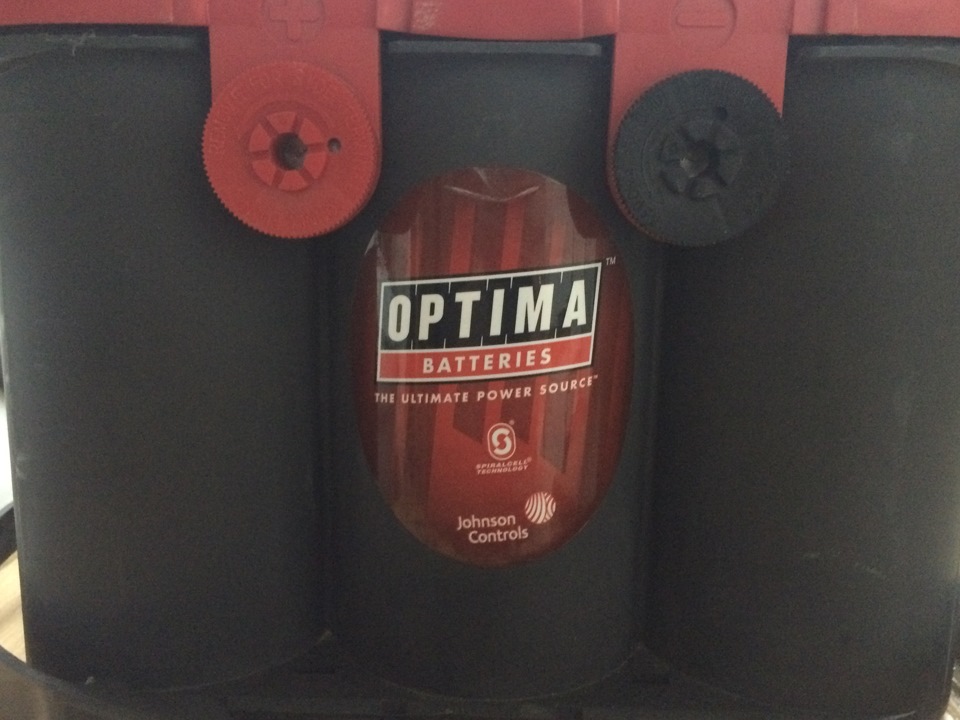 Акум Optima — Renault Logan (2G), 1,6 л, 2014 года аксессуары DRIVE2