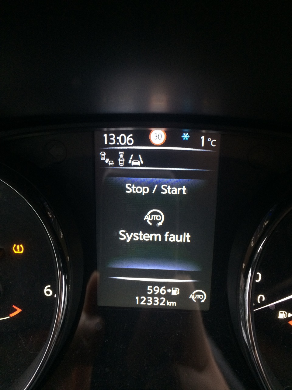 Start Stop System fault — бортжурнал Nissan Qashqai 1.6 d 2014 года на