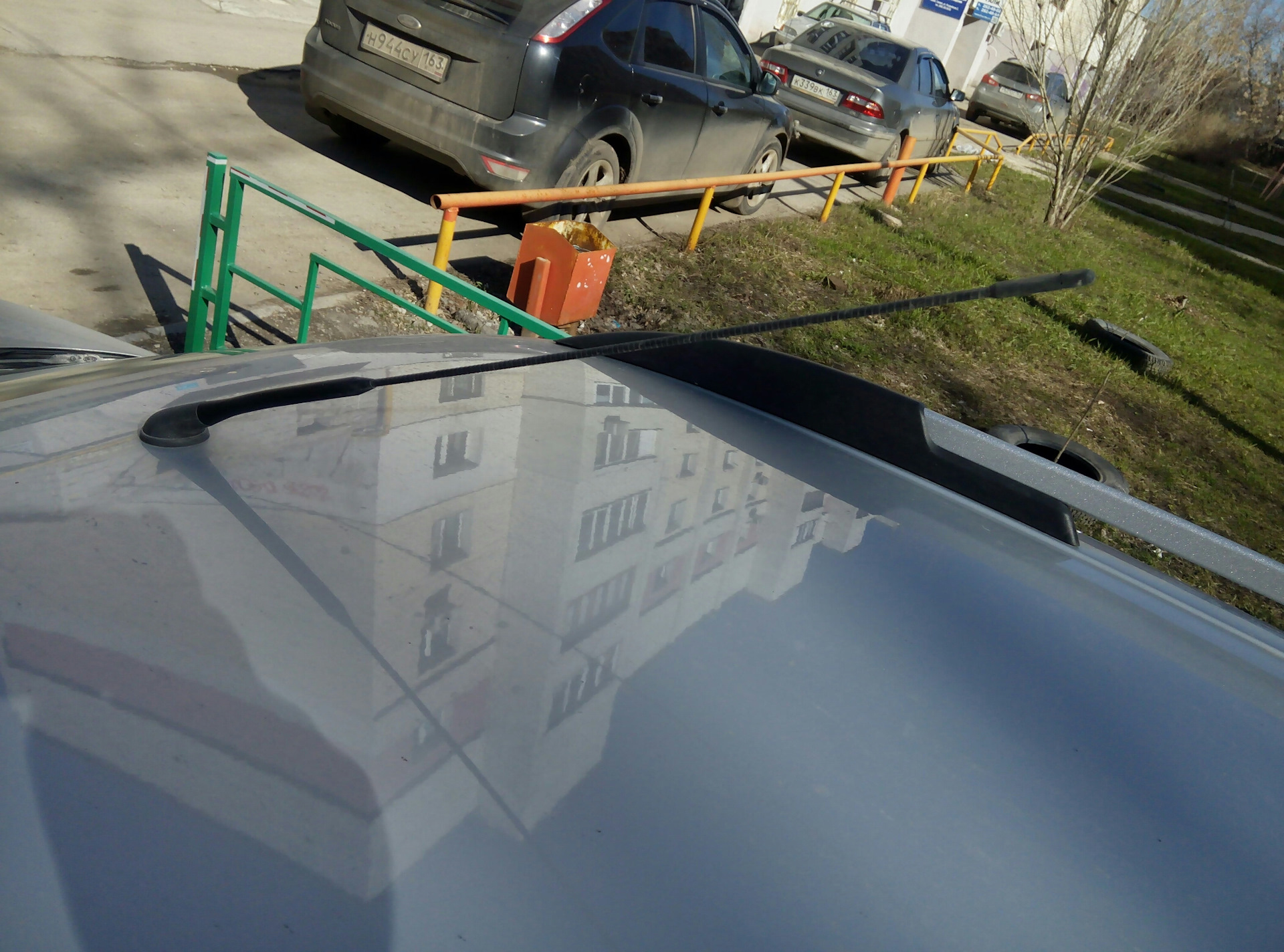 Замена антенны — бортжурнал Лада Калина Кросс 2015 года на