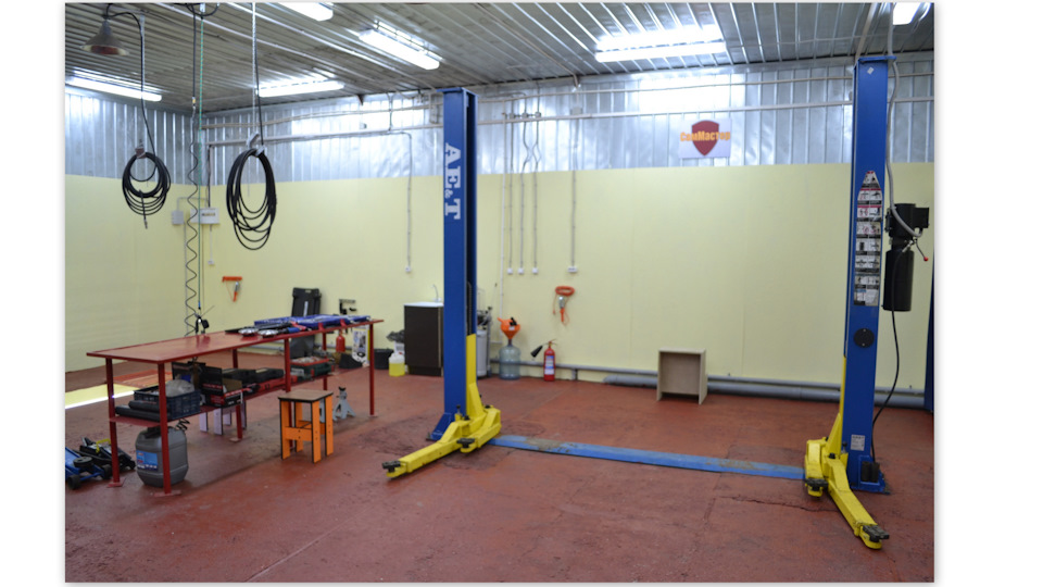 Гараж на час — Автосервис самообслуживания — СамСебеМастер