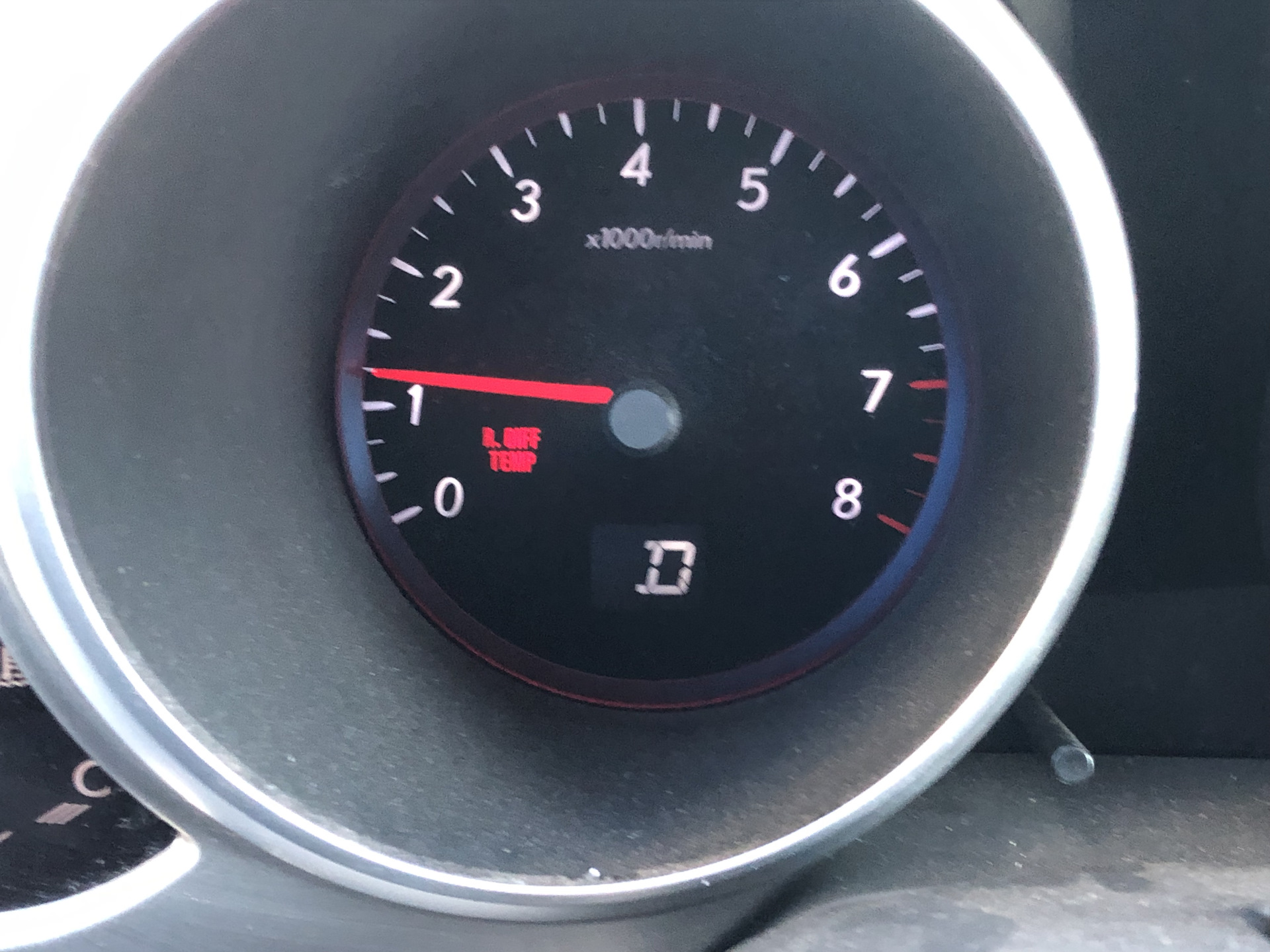 Лампа R. DIFF TEMP — Subaru Tribeca B9, 3 л, 2005 года своими руками