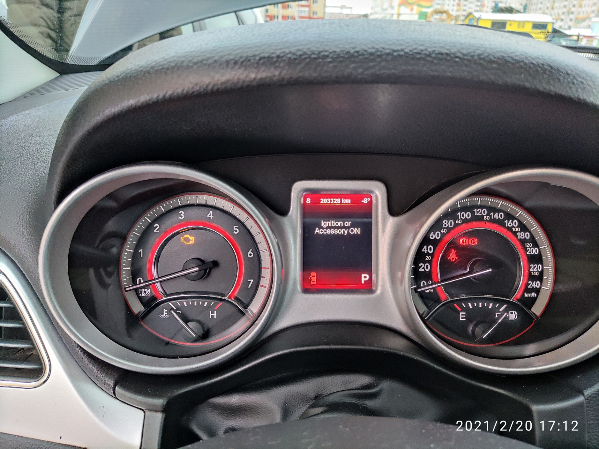 Ignition Or Accessory Додж джорни. — Dodge Journey, 3,6 л, 2011 года