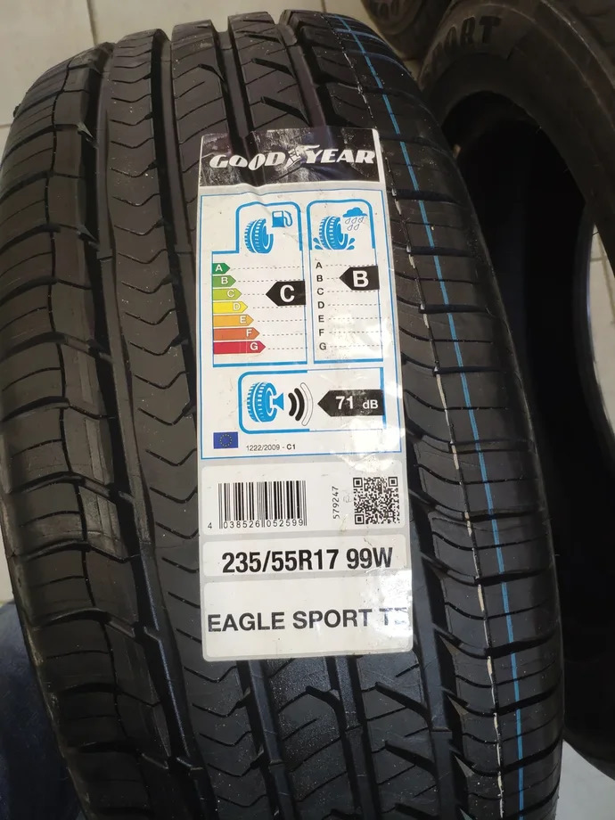 Goodyear Eagle Sport TZ — Volkswagen Tiguan (1G), 2 л, 2016 года шины DRIVE2