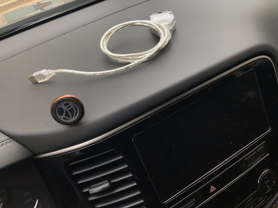 Подключение скрытых функций MINIVCI J2534 — Mitsubishi Outlander (3G