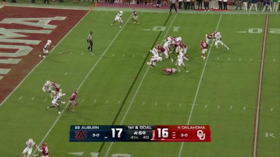 Sooners QB Mateer will miss time for hand injury