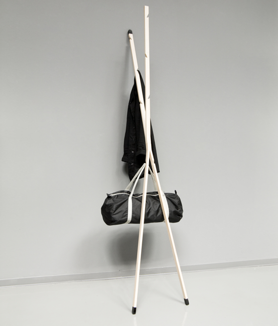 Brilliantly Simple A Chic Coat Rack That Hangs An Entire Wardrobe