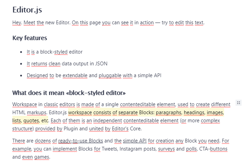 Editor.js Reviews and Pricing 2024