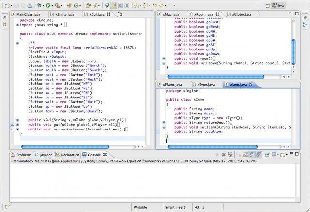 Text Based Game Engine for Java download